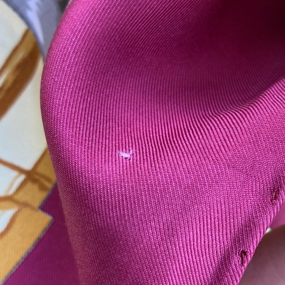 Hermes silk Carre 90 cm La Fontaine de Bartholdi vintage Horses - Picture 6 of 7